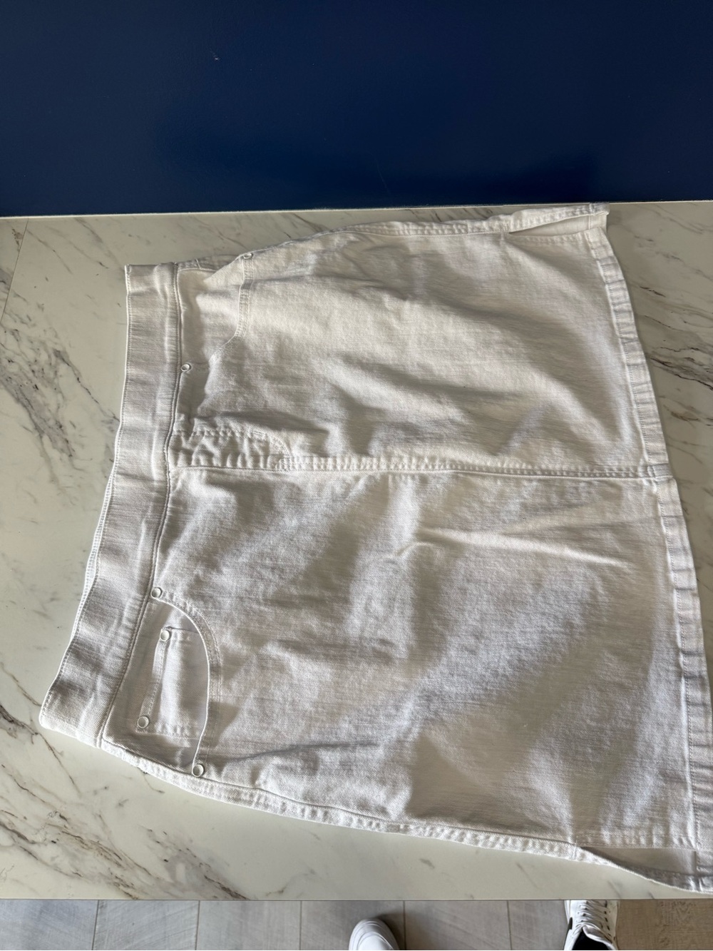 Jag Jeans White Denim Mini Skirt